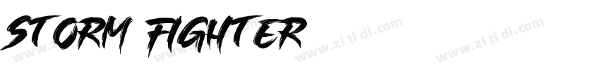 Storm Fighter字体转换